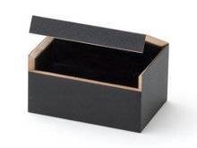 Dokterstas manchetknopen van zilver.