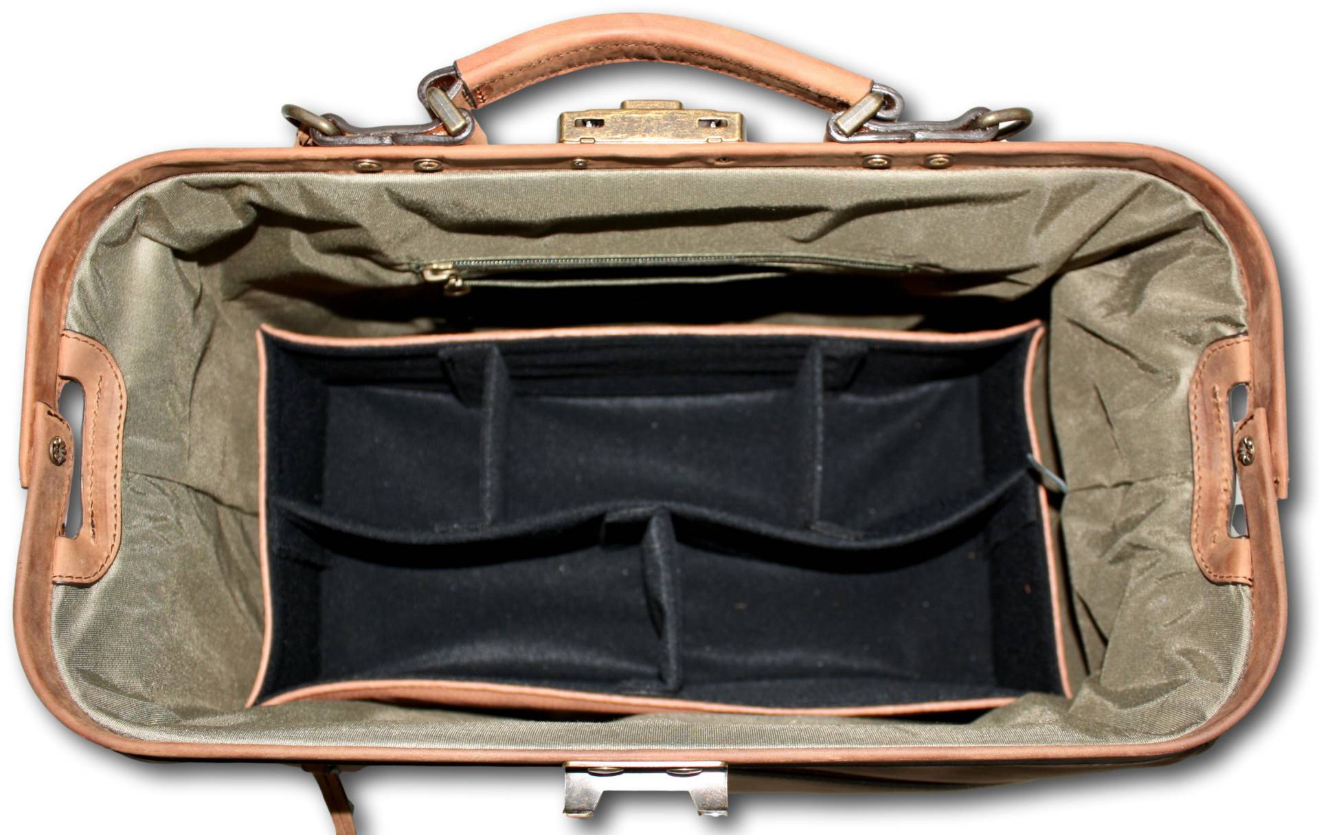 McFermoir Wout Basic dokterstas 753011 Taupe met ranger