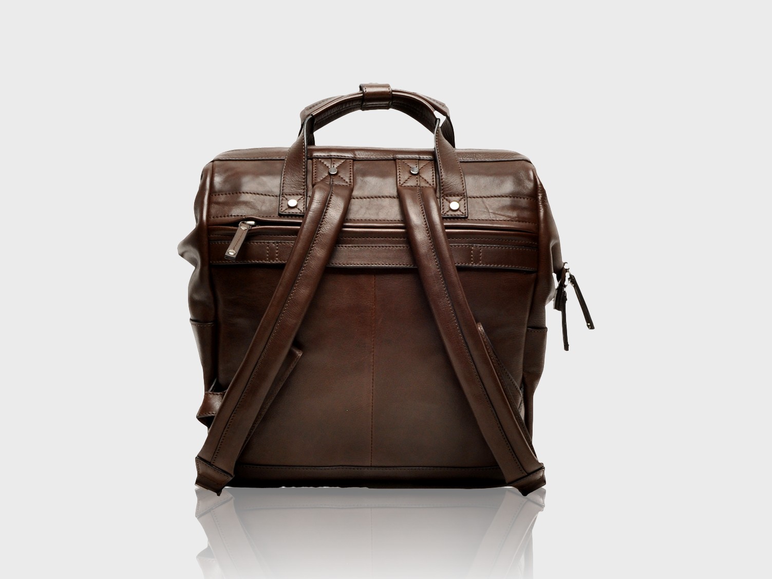 McFermoir donkerbruin achterzijde