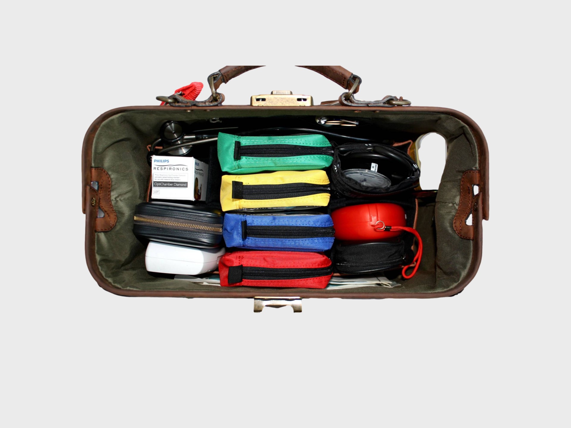 7479 Set van 4 gekleurde polyester tasjes met venster voor in dokterstas scaled clipped rev 1