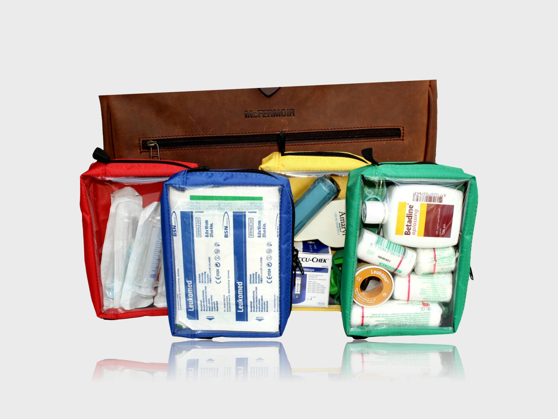 7480 Set van 4 gekleurde polyester tasjes met venster voor in dokterstas scaled clipped rev 1