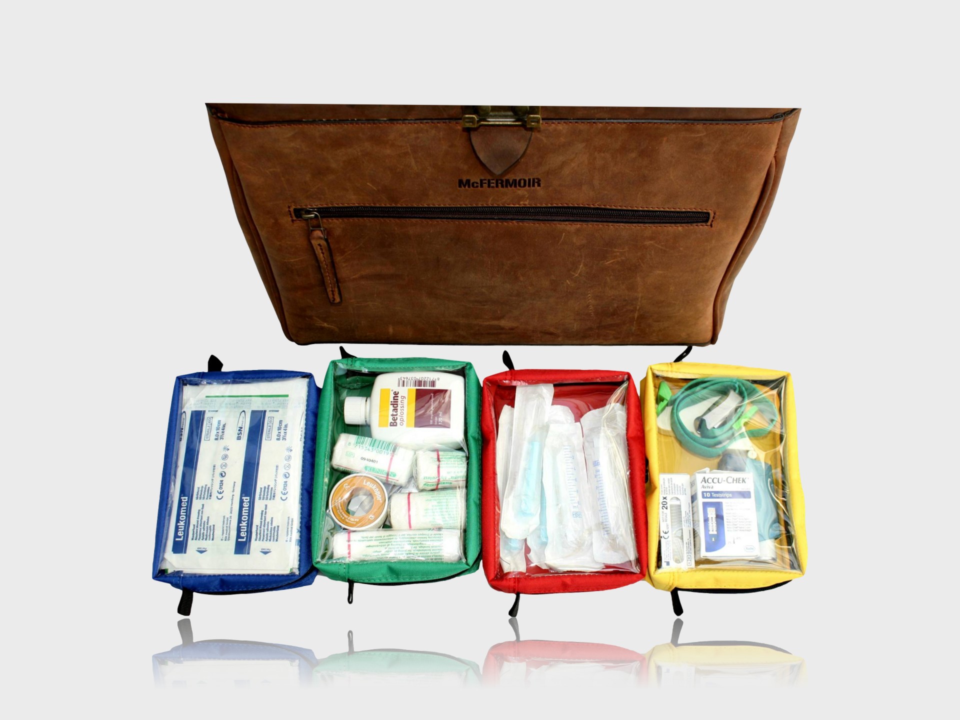 7483 Set van 4 gekleurde polyester tasjes met venster voor in dokterstas scaled clipped rev 1