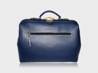 McFermoir Fashion A4 Arzttasche FA3016 Marine mit extra Schultergurt