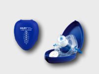 Beatmungsmaske mit antibakteriellem Filter in Pocket Box