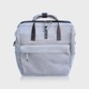 McFermoir Visiten-Rucksack Zipper Cemento